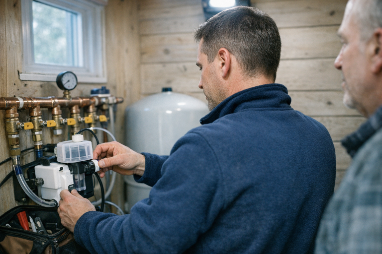 A Customer Asked: "Our Alcona Well Water Smells Like Rotten Eggs — Is That a Plumbing Problem or a Water Quality Problem?"